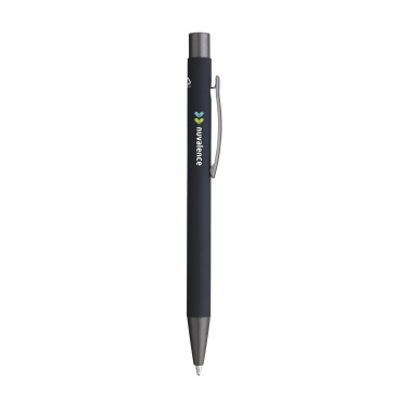 Logo trade promotional gifts picture of: Brady Soft Touch Recycled Alu pens