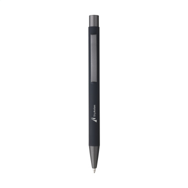 Logo trade promotional product photo of: Brady Soft Touch Recycled Alu pens