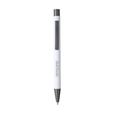 Logo trade advertising products image of: Brady Soft Touch Recycled Alu pens