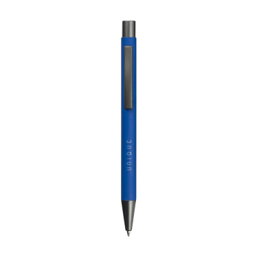 Logo trade promotional items image of: Brady Soft Touch Recycled Alu pens