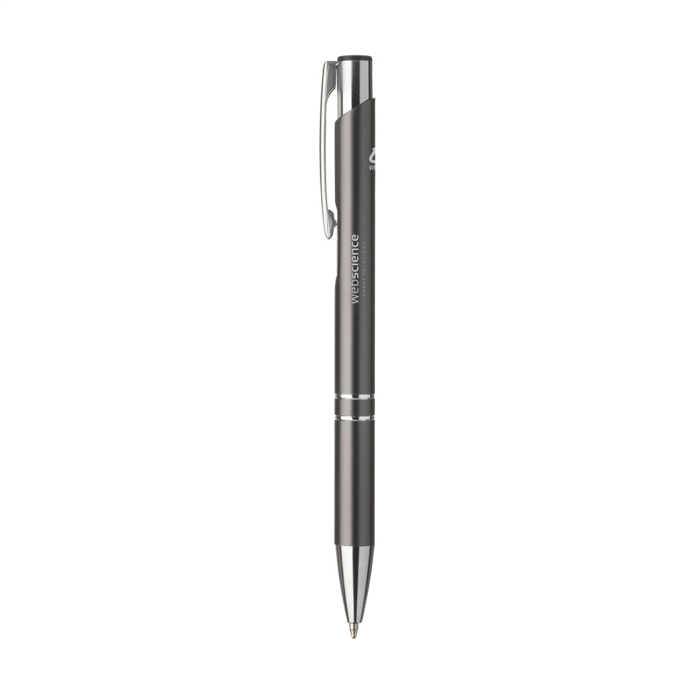 Logotrade corporate gift picture of: Ebony Recycled Alu pens