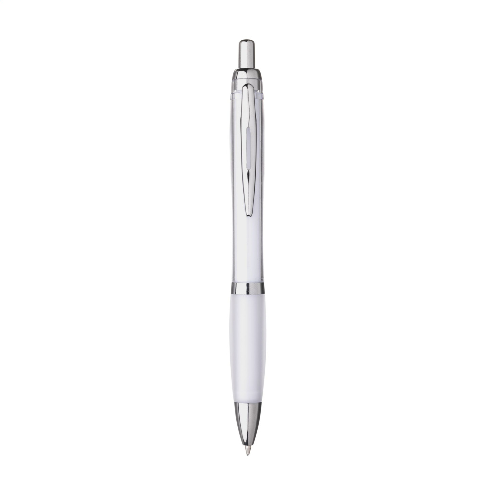 Logotrade business gift image of: Athos Solid GRS Recycled ABS pen