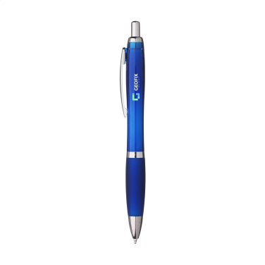 Logotrade corporate gift picture of: Athos Solid GRS Recycled ABS pen