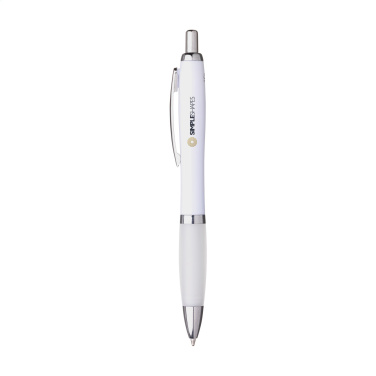 Logotrade advertising product picture of: Athos Trans GRS Recycled ABS pen