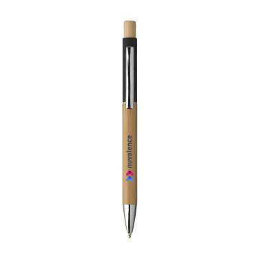 Logo trade promotional gift photo of: Saya Bamboo Pen