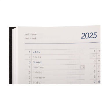 Logo trade promotional items image of: Eurodirect Balacron diary A5 4-languages