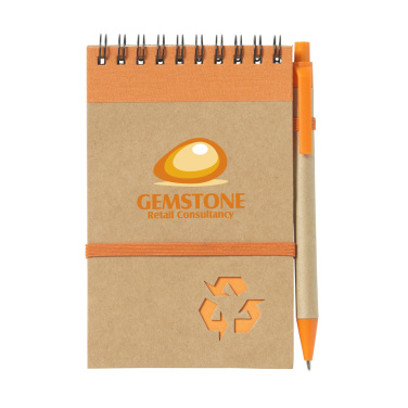 Logotrade promotional gifts photo of: RecycleNote-M Paper notebook