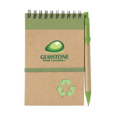 Logotrade promotional gifts photo of: RecycleNote-M Paper notebook