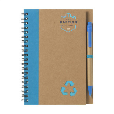 Logotrade promotional gift image of: Recycle Note-L Paper notebook