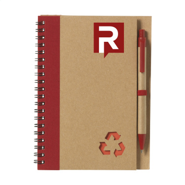 Logotrade advertising product picture of: Recycle Note-L Paper notebook