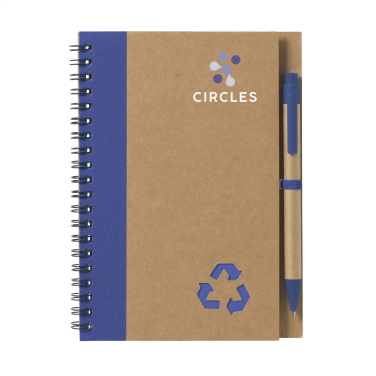 Logo trade promotional giveaway photo of: Recycle Note-L Paper notebook