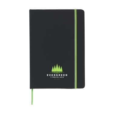 Logo trade promotional merchandise photo of: BlackNote A5 Paper notebook