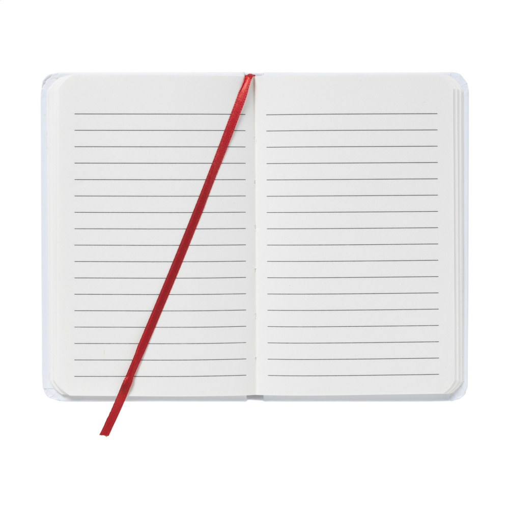 Logo trade promotional item photo of: WhiteNote A6 Paper notebook