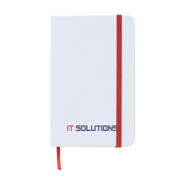 Logo trade promotional giveaway photo of: WhiteNote A6 Paper notebook