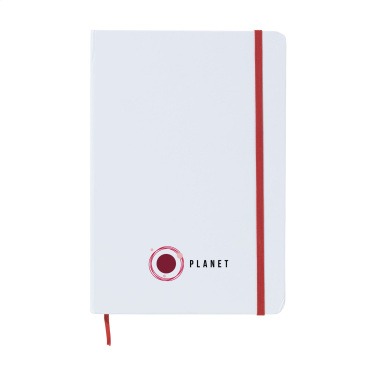 Logo trade promotional products image of: WhiteNote A5 Paper notebook