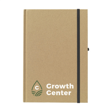 Logo trade corporate gifts picture of: Pocket ECO Paper A5 notebook