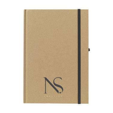 Logo trade promotional giveaways picture of: Pocket ECO Paper A5 notebook