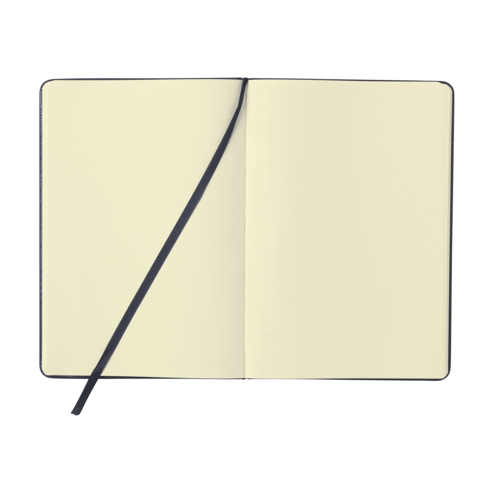 Logo trade business gifts image of: BudgetNote A5 Blanc Paper notebook