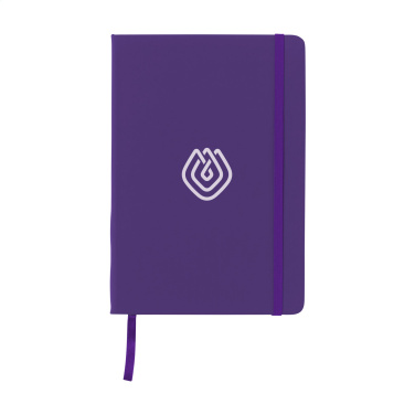 Logo trade promotional items picture of: BudgetNote A5 Blanc Paper notebook