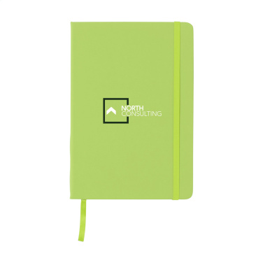 Logotrade promotional gift image of: BudgetNote A5 Blanc Paper notebook