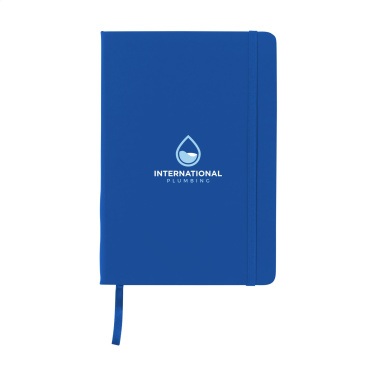 Logo trade promotional products image of: BudgetNote A5 Blanc Paper notebook