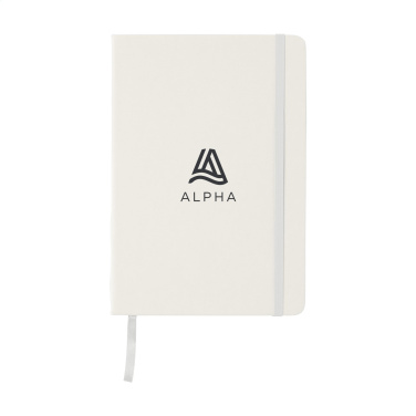 Logotrade corporate gift picture of: BudgetNote A5 Blanc Paper notebook