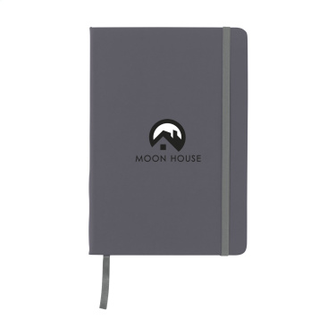 Logo trade promotional giveaways picture of: BudgetNote A5 Lines Paper Notebook