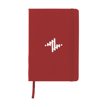 Logo trade promotional products picture of: BudgetNote A5 Lines Paper Notebook