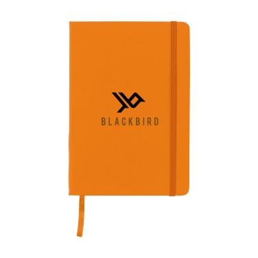 Logo trade promotional merchandise image of: BudgetNote A5 Lines Paper Notebook