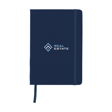 Logo trade promotional giveaways image of: BudgetNote A5 Lines Paper Notebook