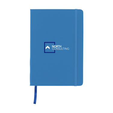 Logo trade business gift photo of: BudgetNote A5 Lines Paper Notebook