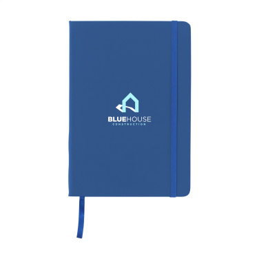 Logo trade promotional giveaways picture of: BudgetNote A5 Lines Paper Notebook