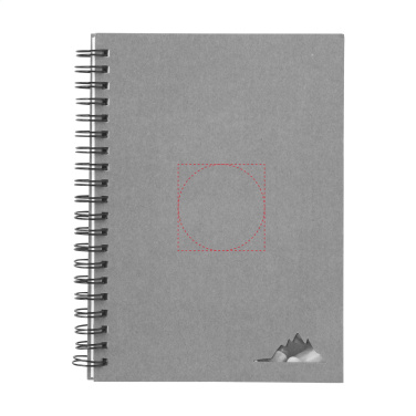 Logo trade promotional giveaways picture of: StonePaper Notebook