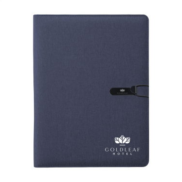 Logo trade promotional gifts picture of: Quest Portfolio RCS RPET A4  document folder