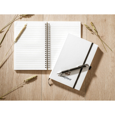 Logo trade promotional merchandise picture of: Milk-Carton Paper Notebook A5