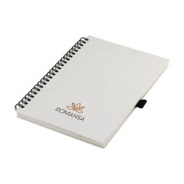 Logo trade corporate gifts image of: Milk-Carton Wire-O Paper Notebook A5