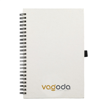 Logo trade promotional product photo of: Milk-Carton Wire-O Paper Notebook A5