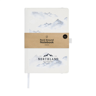 Logo trade promotional merchandise photo of: Rock Ground Paper Notebook A5