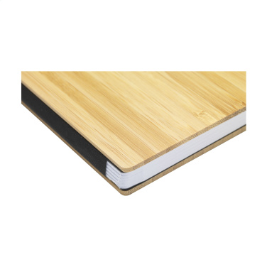 Logo trade promotional giveaways image of: BambooPlus Paper Notebook A5 - Inkless Pen