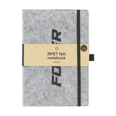 Logotrade promotional merchandise photo of: Felty GRS RPET Paper Notebook A5