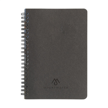 Logo trade corporate gifts image of: Coffee Paper Notebook Wire-O A5