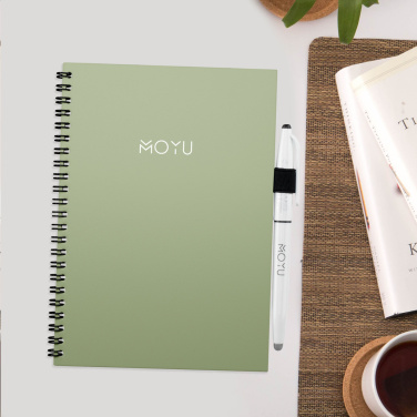 Logo trade promotional giveaways picture of: MOYU Erasable Stone Paper Notebook Custom SoftCover