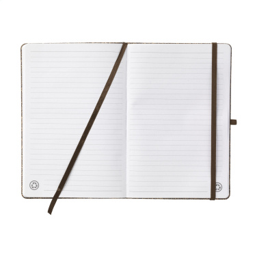 Logo trade promotional gifts picture of: CoffeeGround Cork Paper Notebook A5