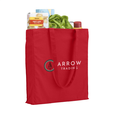 Logo trade promotional items image of: Colour Square Bag (160 g/m²) cotton bag