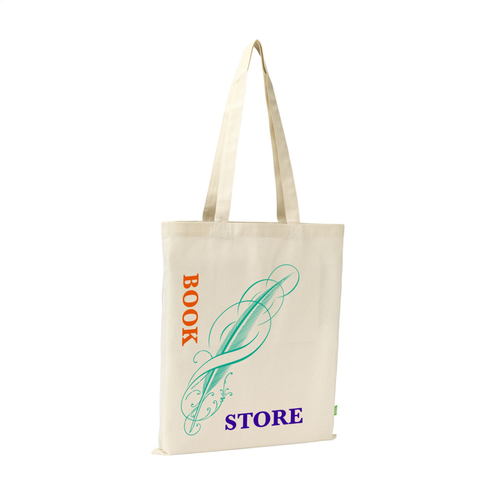 Logotrade promotional product image of: Organic Cotton GOTS Shopper (140 g/m²) bag