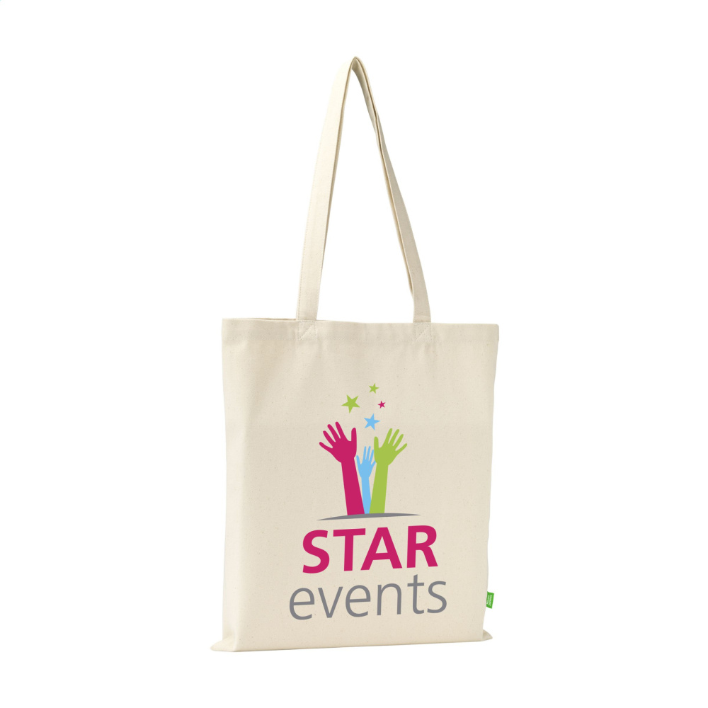 Logo trade promotional products image of: Organic Canvas GOTS Shopper (320 g/m²)