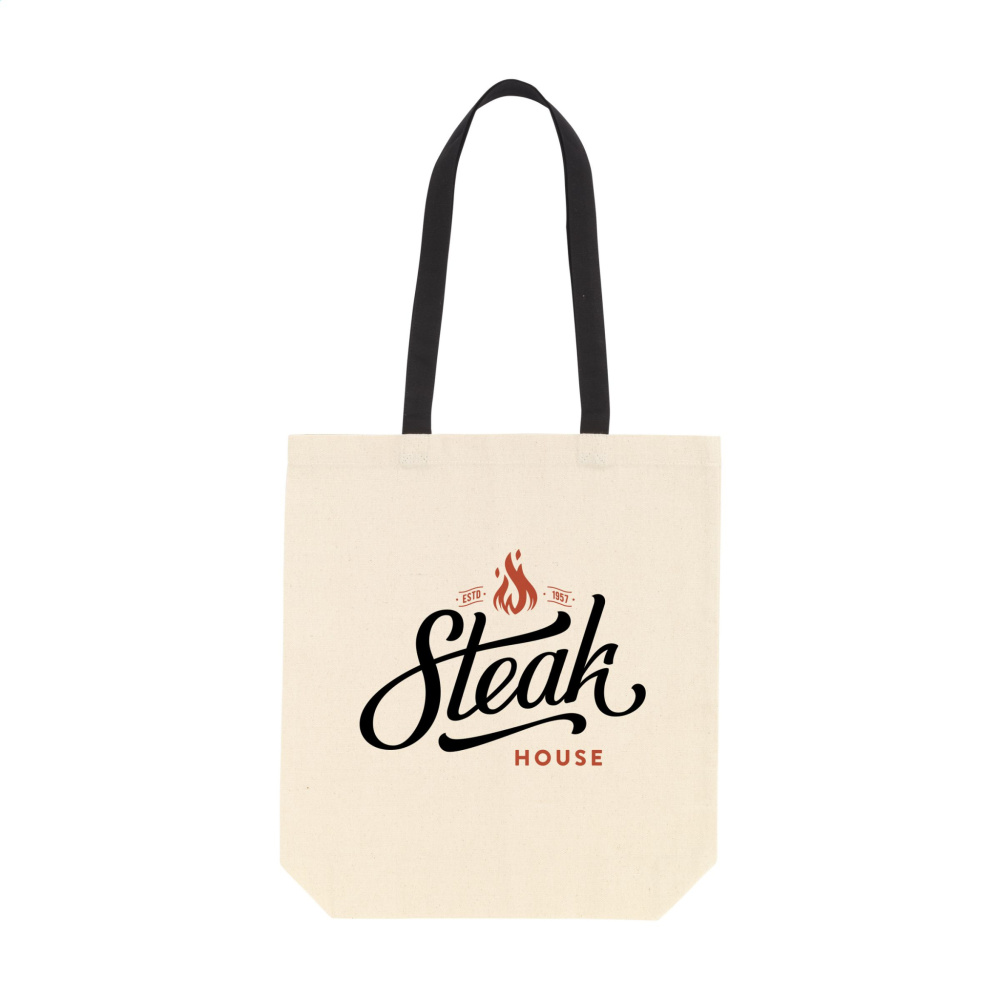 Logo trade promotional giveaways picture of: Canvas Shoppy Colour (220 g/m²) bag