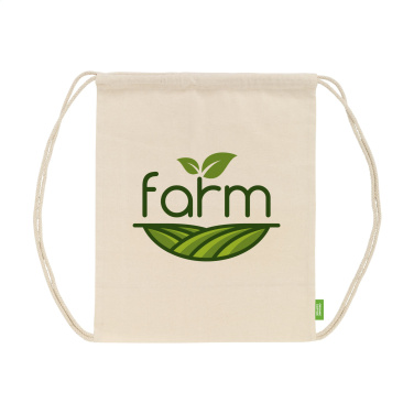 Logotrade promotional merchandise photo of: Organic Cotton GOTS Promo (140 g/m²) backpack