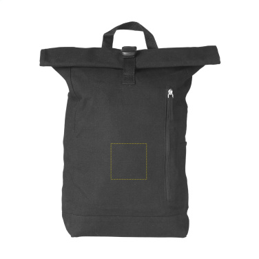 Logo trade promotional giveaways image of: Nolan Canvas backpack