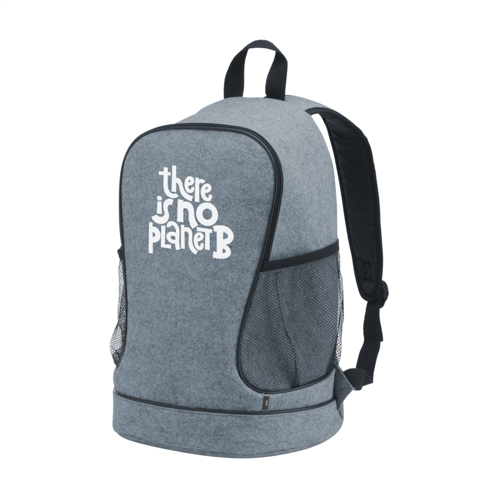 Logo trade promotional products image of: PromoPack Felt Gym Bag backpack